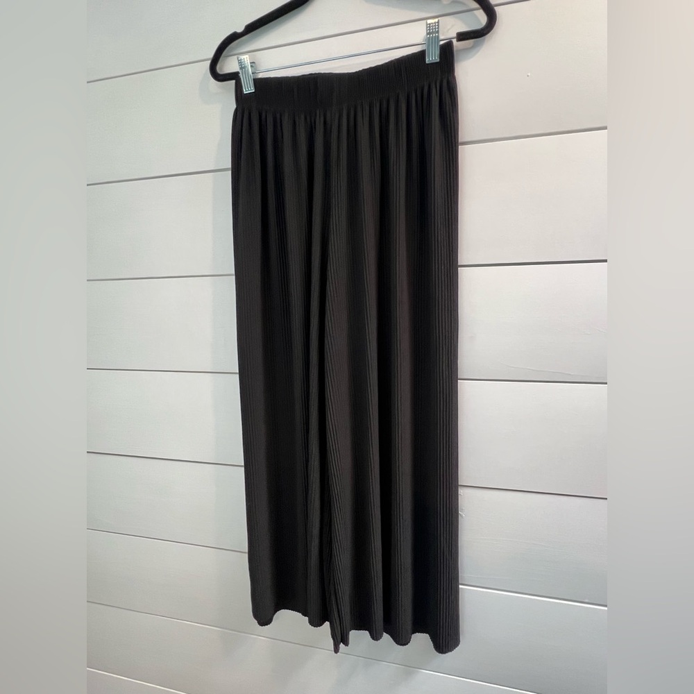 Shosho Classic Black Palazo Pants